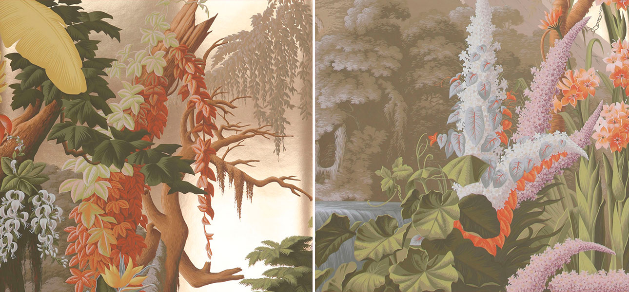 Обои ручная роспись L