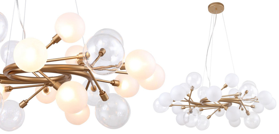 Люстра Berries Chandelier White 85 Люстра Berries Chandelier White 85 - Loft-Concept в Омске