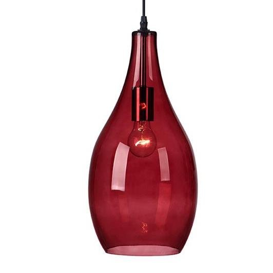 Подвесной светильник Plum Pear Pendant Красный (Red) в Омске | Loft Concept 