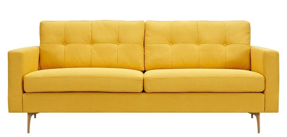 Диван Papaya Yellow Greta Sofa Диван желтая шерсть Диван Papaya Yellow Greta Sofa Диван желтая шерсть - Loft-Concept в Омске