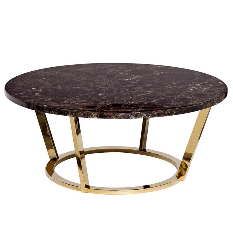 Кофейный стол Serker Coffee Table Золотой в Омске | Loft Concept 