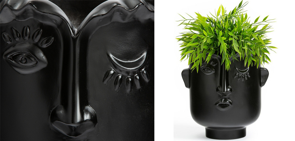 Ваза Black Head Vase Ваза Black Head Vase - Loft-Concept в Омске