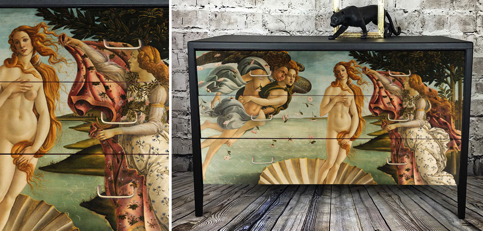 Комод Афродита Chest Of Drawers The Birth Of Venus Комод Афродита Chest Of Drawers The Birth Of Venus - Loft-Concept в Омске