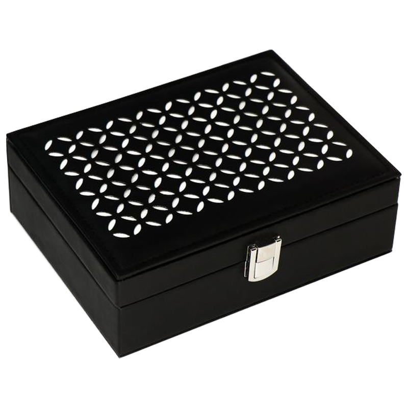 Шкатулка Vesper Jewerly Organizer Box black Черный в Омске | Loft Concept 