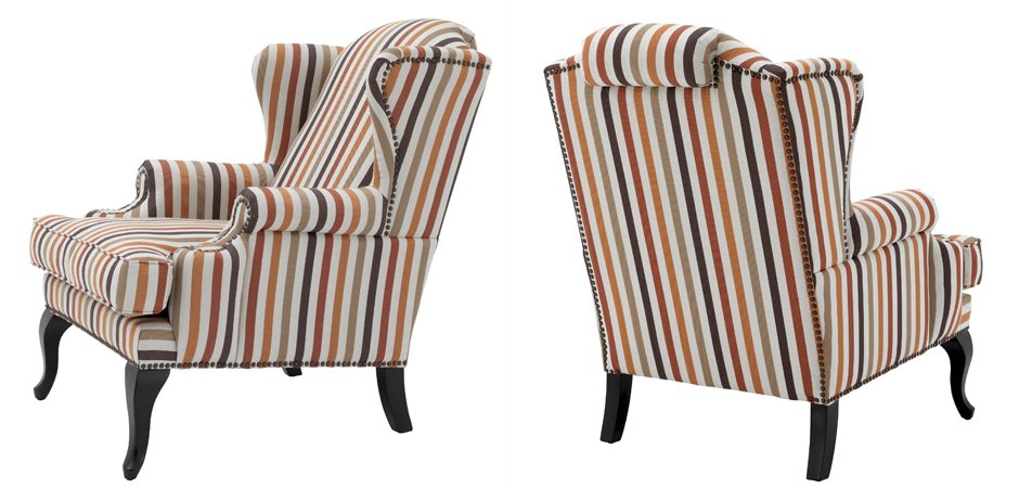 Кресло Eichholtz Chair Frank Sinatra Haywood orange Кресло Eichholtz Chair Frank Sinatra Haywood orange - Loft-Concept в Омске