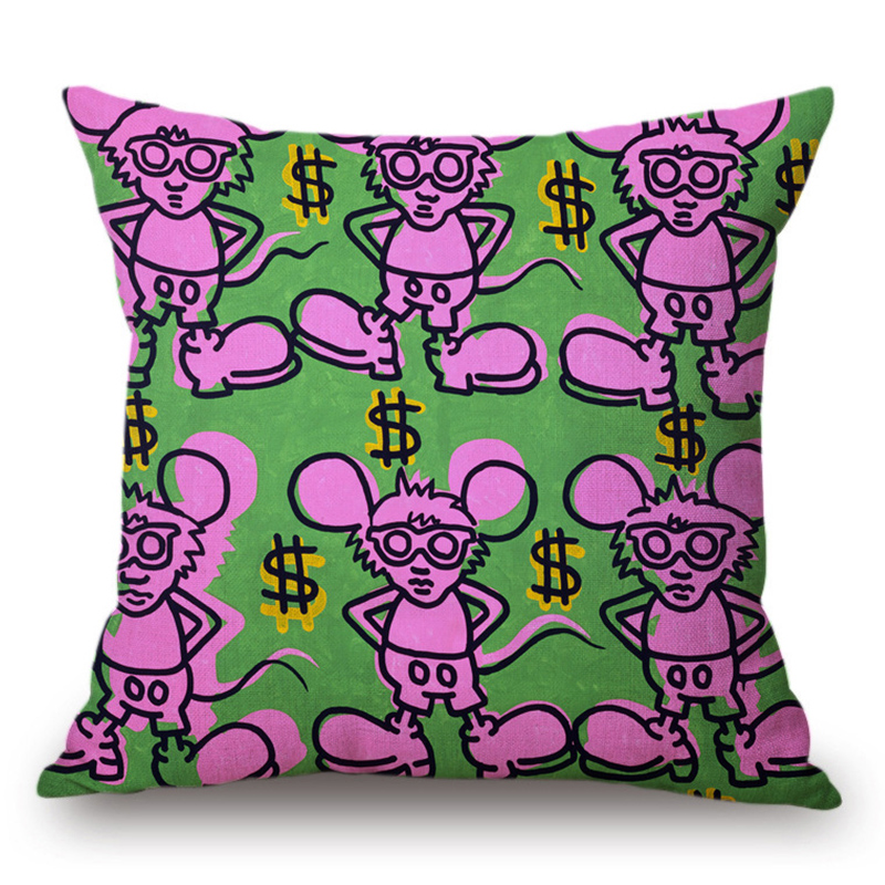 Подушка Keith Haring 12 Мульти в Омске | Loft Concept 