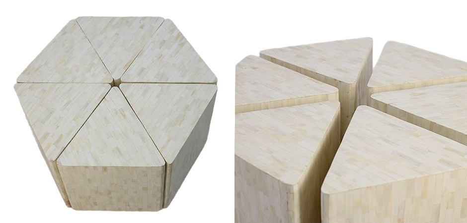 Модульный Кофейный Стол инкрустированный Костью BONE INLAY Coffee Table Модульный Кофейный Стол инкрустированный Костью BONE INLAY Coffee Table - Loft-Concept в Омске