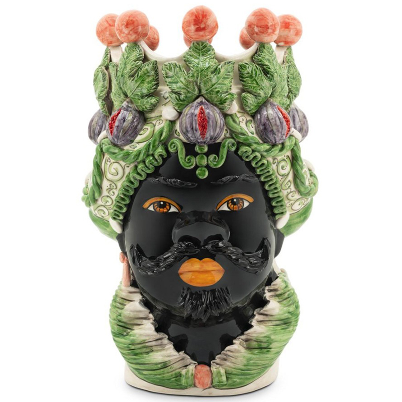 Vase Moro Man Fig B/f Ltd Coral Мульти Vase Moro Man Fig B/f Ltd Coral Мульти в Омске | Loft Concept