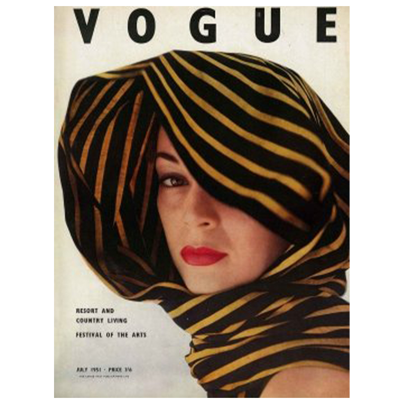 Постер Vogue Cover 1951 July  в Омске | Loft Concept 