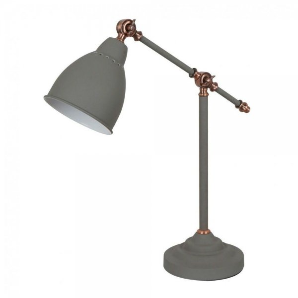 Настольная лампа Holder Table Lamp Grey Серый в Омске | Loft Concept 