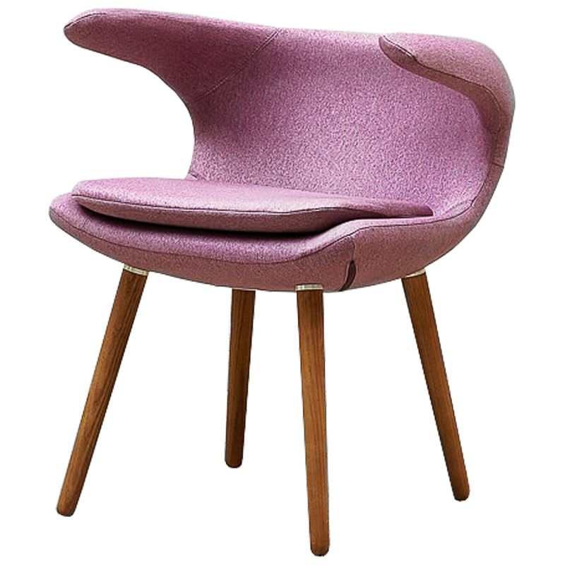 Стул Roidh Stool purple Сиреневый Коричневый в Омске | Loft Concept 