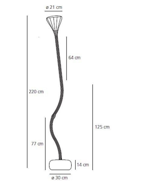 Торшер Pipe Terra Floor Lamp в Омске