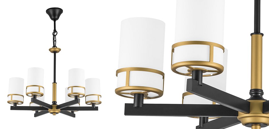Подвесной светильник Olivier Frosted Gold Подвесной светильник Olivier Frosted Gold - Loft-Concept в Омске