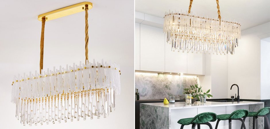 Люстра Murano Glass ICE Chandelier Rectangle Люстра Murano Glass ICE Chandelier Rectangle - Loft-Concept в Омске
