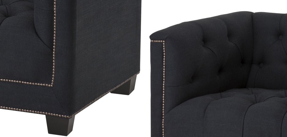 Кресло Eichholtz Chair Paolo Black Кресло Eichholtz Chair Paolo Black - Loft-Concept в Омске