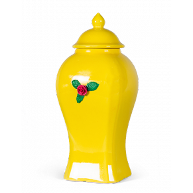 Ваза Dooier Vase yellow Желтый в Омске | Loft Concept 