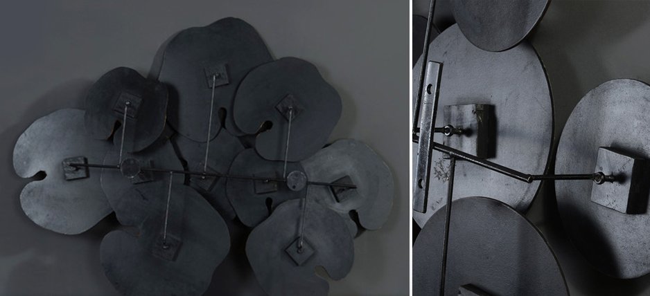 Арт-объект Disc wall art Lotus leaves II - Loft-Concept в Омске