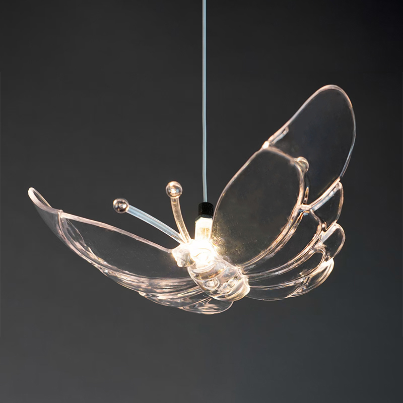 Butterfly Double Pendant Lamp E Прозрачный в Омске | Loft Concept 