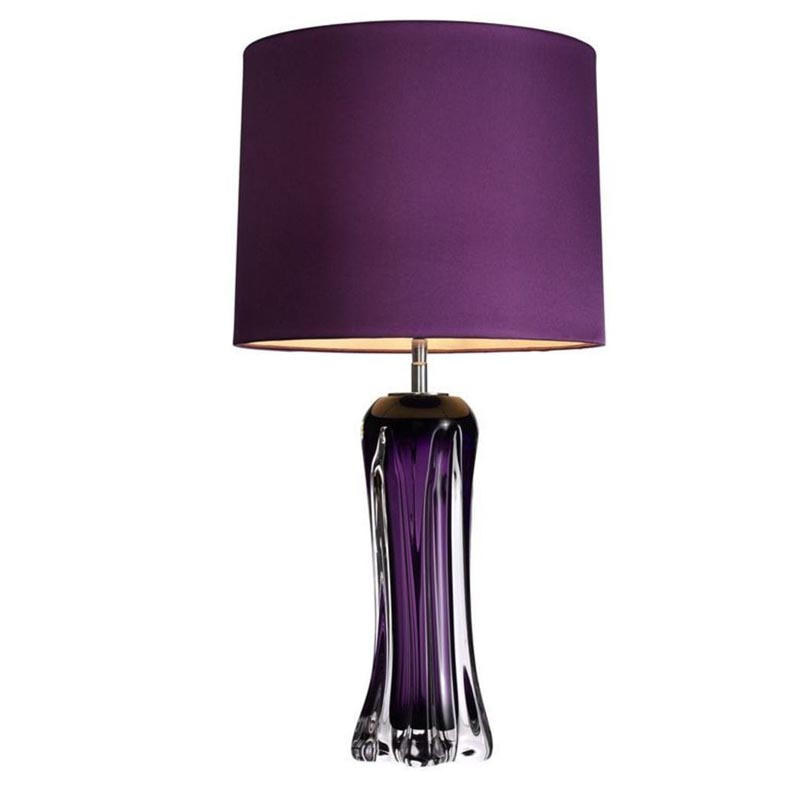 Настольная лампа Vivian Table Lamp Фиолетовый в Омске | Loft Concept 