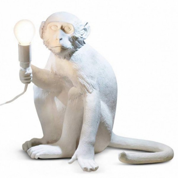 Настольная лампа Seletti Monkey Lamp Sitting Version  в Омске | Loft Concept 