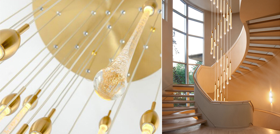 Люстра Droplet Ray Circle Люстра Droplet Ray Circle - Loft-Concept в Омске
