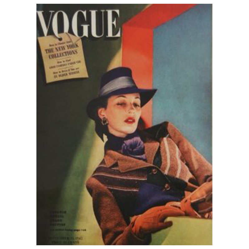 Постер Vogue Cover 1942 September  в Омске | Loft Concept 