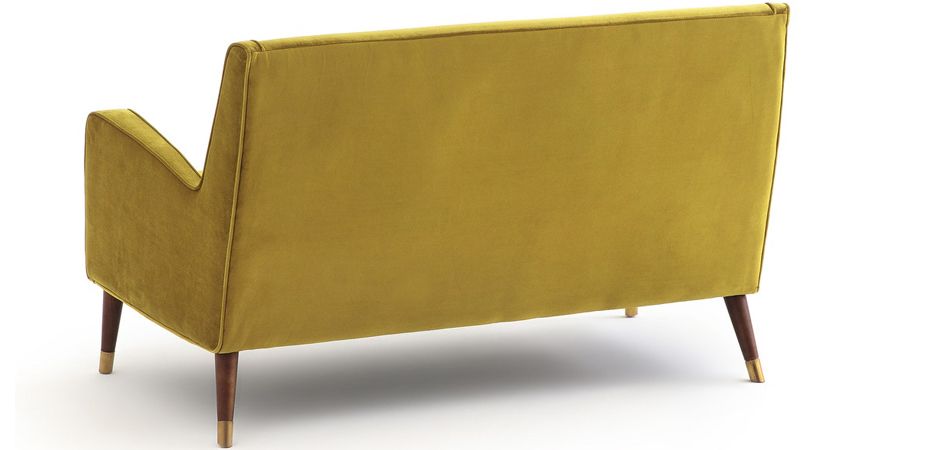 Диван Classic Furniture горчичный - фото №2