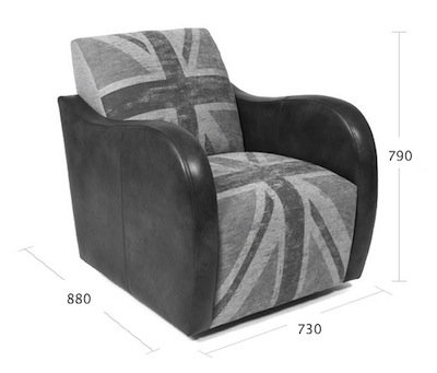 Кресло Master Jack Armchair Britannia Collection в Омске