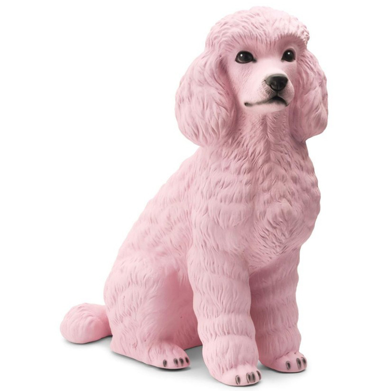 Статуэтка Abhika Poodle Bisc. Pink Розовый в Омске | Loft Concept 