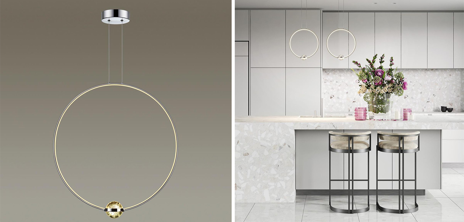 Подвесной светильник Carmen Chrome 60 - фото