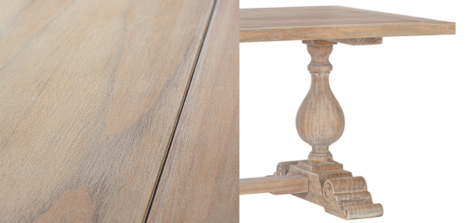 Обеденный стол Massive Balusters Обеденный стол Massive Balusters - Loft-Concept в Омске