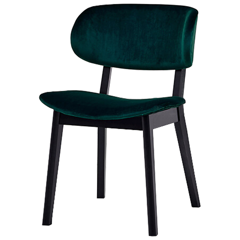 Стул Mungan Stool emerald Черный Изумрудный в Омске | Loft Concept 