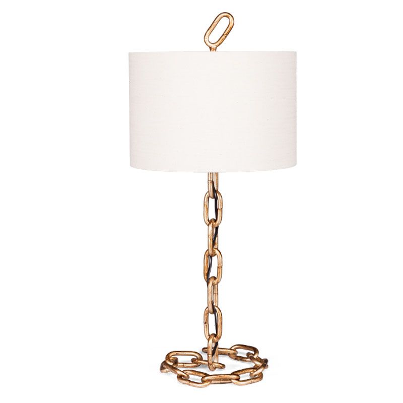 Настольная лампа Camryn Table Lamp Золотой Белый в Омске | Loft Concept 