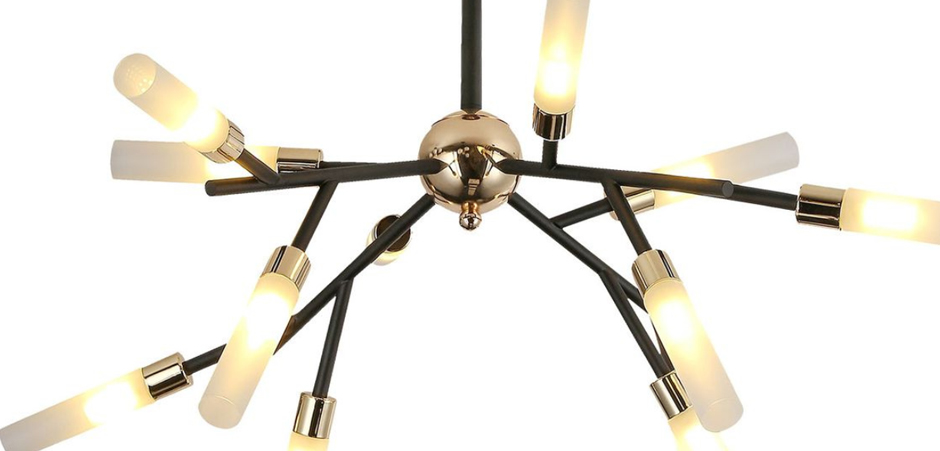 Люстра White Tube Valley Arredoluce Chandelier 12 Люстра White Tube Valley Arredoluce Chandelier 12 - Loft-Concept в Омске