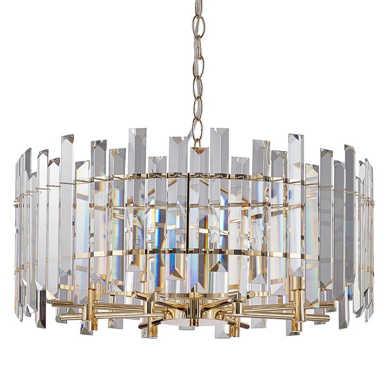 Люстра Langley Chandelier gold 60 Золотой Прозрачный в Омске | Loft Concept 