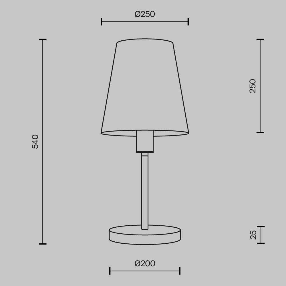 Настольный светильник Lira Е27 в Омске