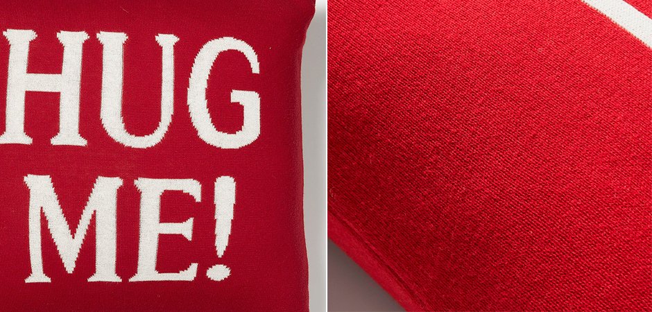 Декоративная подушка Hug me RED Декоративная подушка Hug me RED - Loft-Concept в Омске