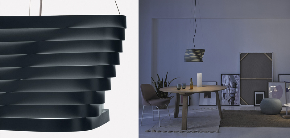 Подвесной светильник Pendant lamp BOOMERANG Almerich Black Подвесной светильник Pendant lamp BOOMERANG Almerich Black - Loft-Concept в Омске