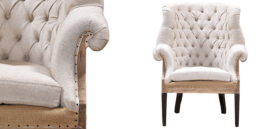 Кресло Gamilton Armchair Beige Кресло Gamilton Armchair Beige - Loft-Concept в Омске