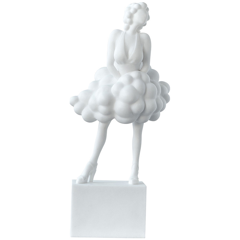 Декоративная статуэтка Marilyn Cloud Dress Statuette Белый в Омске | Loft Concept 