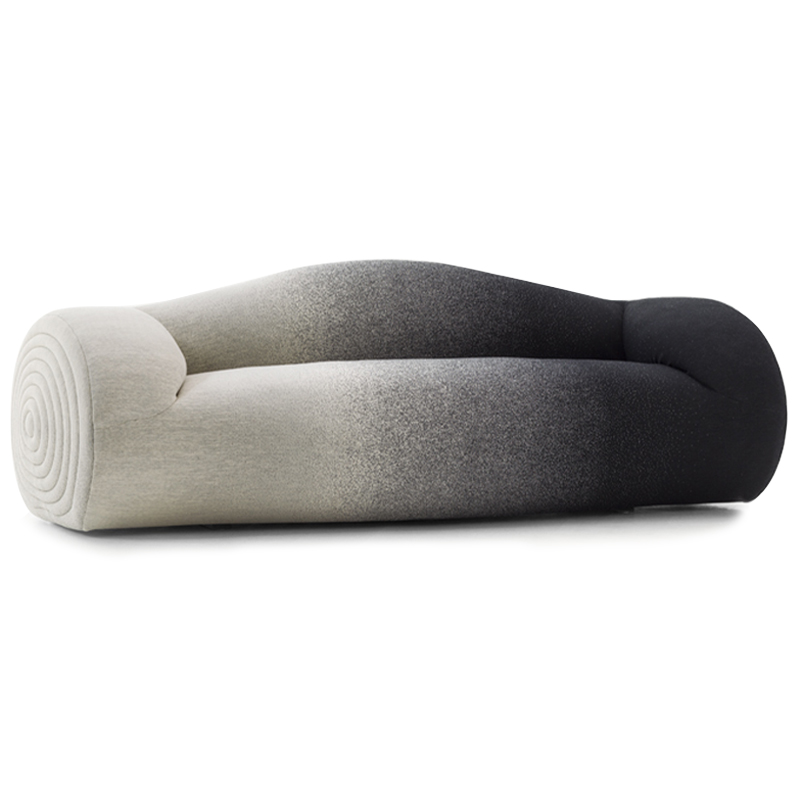 Ron Arad adds two sofa designs to Moroso Grey Серый Черный в Омске | Loft Concept 