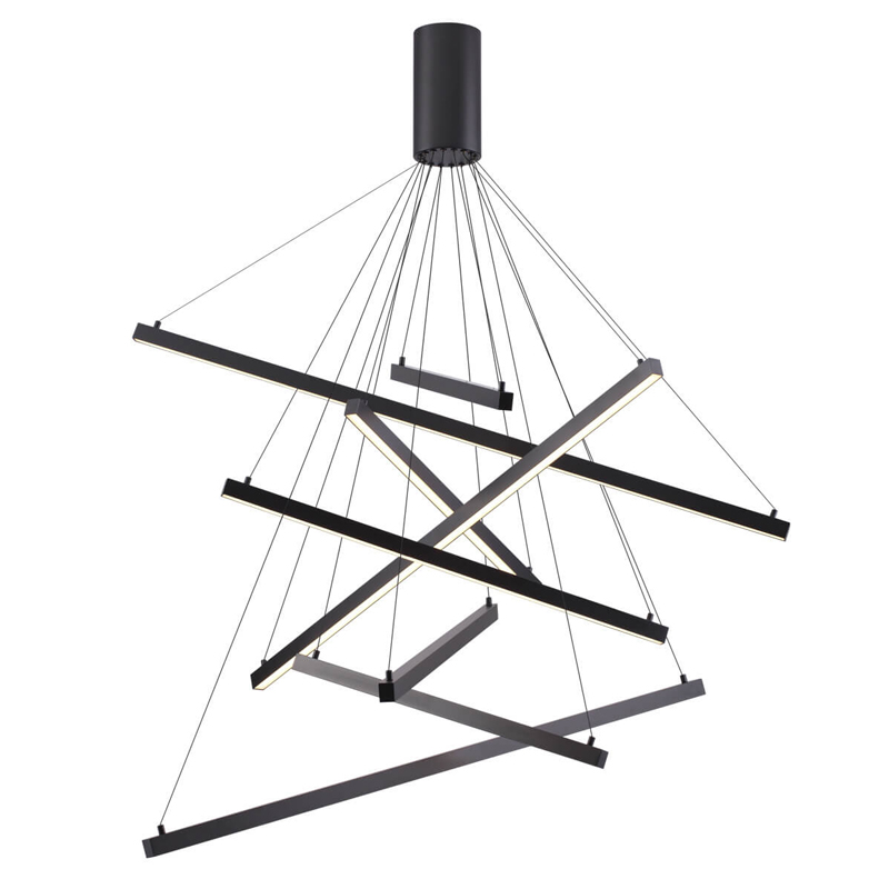 Люстра Massemin Chandelier black 99 Черный в Омске | Loft Concept 