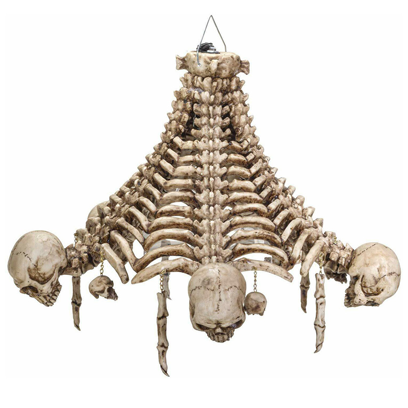 Люстра Skulls and Bones Chandelier Бежево-серый в Омске | Loft Concept 