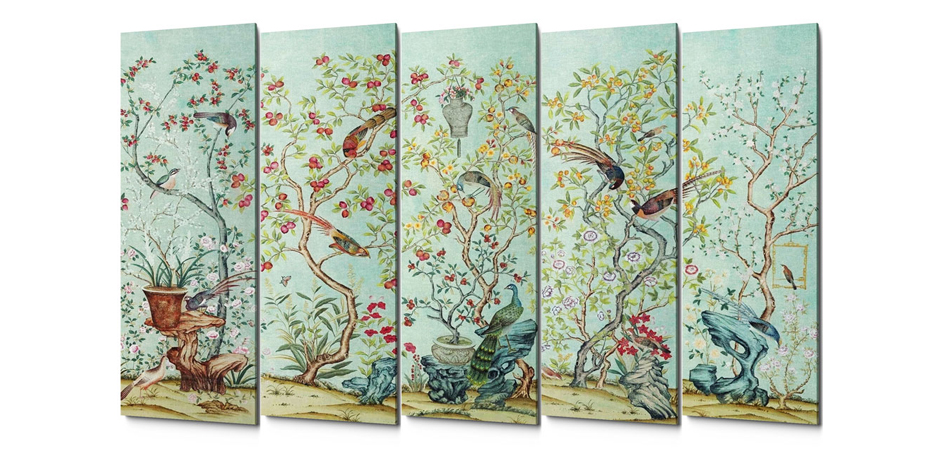 Постер Blue Chinoiserie 4 - фото №1
