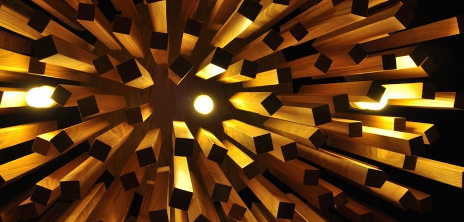 Люстра Wooden September Rain - Loft-Concept в Омске