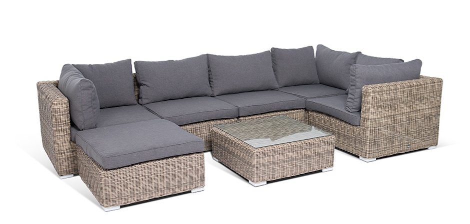 Стол кофейный Rottan Grey Стол кофейный Rottan Grey - Loft-Concept в Омске