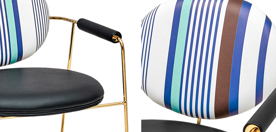 Стул с подлокотниками Clinton Modern Chair Стул с подлокотниками Clinton Modern Chair - Loft-Concept в Омске
