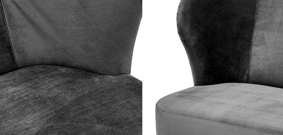 Кресло Hortense Chair Gray Кресло Hortense Chair Gray - Loft-Concept в Омске