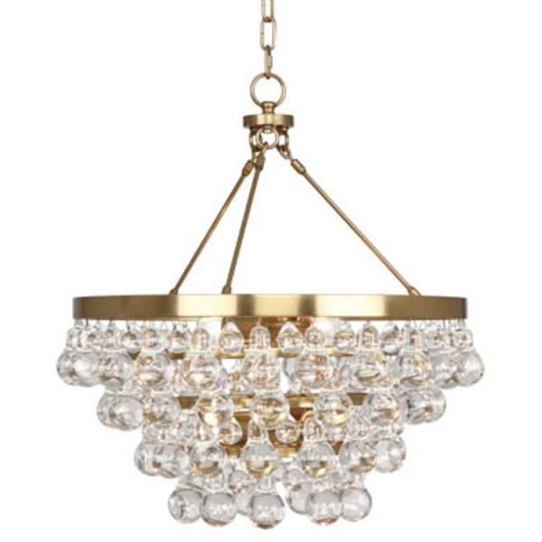 Люстра Robert Abbey Bling Chandelier Antique Brass Золотой в Омске | Loft Concept 