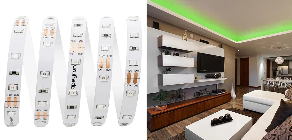 Светодиодная лента 4,8W/m 60LED/m 2835SMD зеленый 5M Светодиодная лента 4,8W/m 60LED/m 2835SMD зеленый 5M - Loft-Concept в Омске